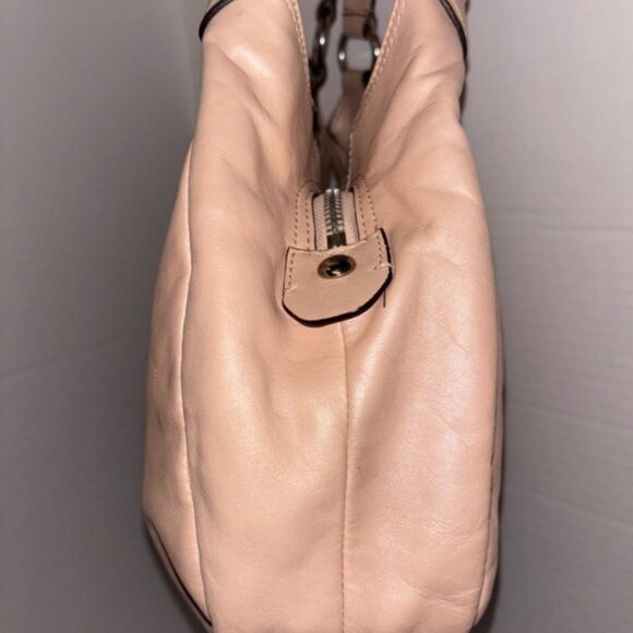 COACH Y2K LIGHT PINK SOHO LYNN LEATHER HOBO BAG SHOULDER BAG - Picture 3 of 9